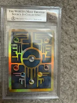 2000 Pokemon Movie Promo Ancient Mew BGS 6 EX-MT - Image 2