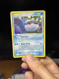 Kyogre 15/106 Reverse Holo Ex Emerald Stamped Pokemon - Image 5