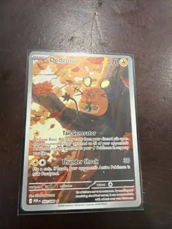 Pokemon TCG Perfect Order Dedenne 93/88 Illustration Rare - Image 1