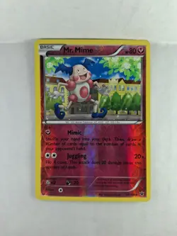 Pokemon - Mr. Mime - 67/124 - Rare - Reverse Holo - XY - Fates Collide - NM - Image 3