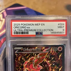 2025 POKEMON MEP EN-ME BLACK STAR PROMO #024 ORICORIO EX MINT - Image 4