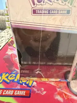 Pokemon Prismatic Evolutions Elite Trainer Box Eevee small tear - Image 3