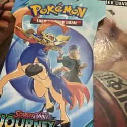 Pokemon TCG Journey Together Sleeved Booster Pack Hops Zacian Art - Image 2
