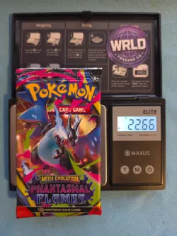 (HEAVY)🔥 22.66g Pokemon TCG Phantasmal Flames Booster Pack Factory Sealed✅ - Image 1