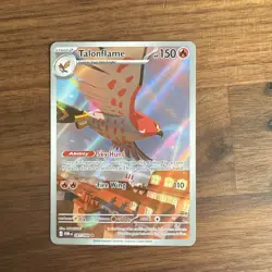 Pokemon Talonflame 091/088 91 English NM Perfect Order Mega Evolution IR - Image 1