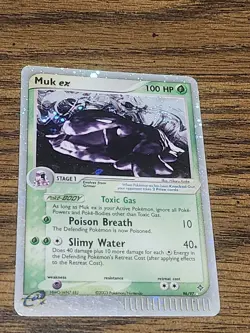 Pokemon TCG Muk Ex Dragon Holo Rare 96/97 NICE Vintage Pokemon - Image 2