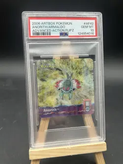 Artbox Pokemon Advanced Action Flipz 2003 AF42 Anorith Armaldo NM PSA 10 Pop 1 - Image 2