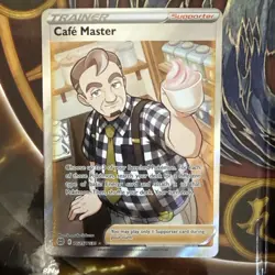 Pokemon TCG Brilliant Stars TG25/ TG30 Cafe Master Ultra Rare - NM - Image 1