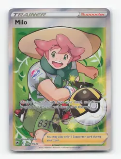 Pokemon TCG - Milo TG27/TG30 NM Ultra Rare Astral Radiance Trainer Gallery - Image 1