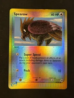 Spearow 81/100 Sandstorm Reverse Holo Pokemon MJ - Image 1