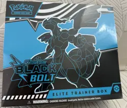 Pokemon TCG Scarlet & Violet: Black Bolt - Elite Trainer Box ETB - SEALED NEW - Image 1