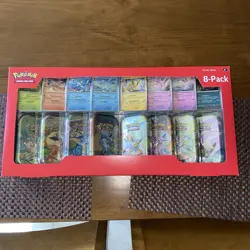 Pokemon TCG Prismatic Evolution 8-Pack Mini Tins | BRAND NEW SEALED Costco Promo - Image 1