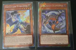 PSR WHITE DRAGON WYVERBURSTER & BLACK DRAGON COLLAPSERPENT RA04-EN203 YUGIOH NM - Image 1