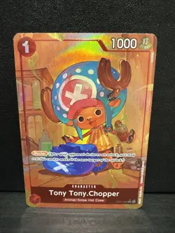 Tony Tony Chopper ST01-006 Alternate Art Premium Booster 01 One Piece NM - Image 1