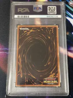Yu-Gi-Oh! Black Magician Girl PSA 10 Gem Mint Card Rush Duel Appraisal - Image 2