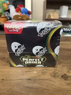 Pokemon Mega Evolution Perfect Order Booster Box Sealed - Image 1