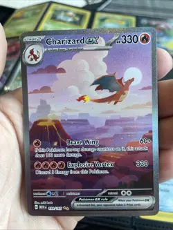 Pokemon TCG 151 Charizard EX 199/165 Special illustration Rare 🔥 - Image 1