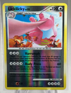 Lickilicky - 33/127 - Rare - Reverse Holo LP, English Pokemon Platinum - Image 1