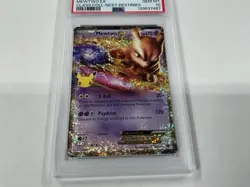 2021 POKEMON CELEBRATIONS CLASSIC COLLECTION #54 MEWTWO EX PSA 10 - Image 2