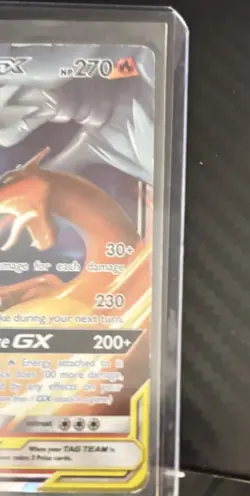 Pokemon Reshiram & Charizard GX 20/214 Tag Team Holo Rare NM/LP - Image 3