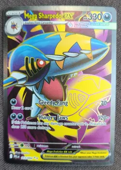 Pokemon Mega Sharpedo Ex 113/094 Phqntasmal Flames Ultra Rare NM - Image 1