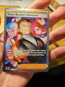 Team Rocket's Giovanni SIR SV10: Destined Rivals 238/182 Pokemon TCG - Image 2