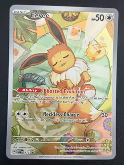 Pokemon TCG Eevee Black Star Promo #173 – Full Art Illustration Rare NM - Image 1