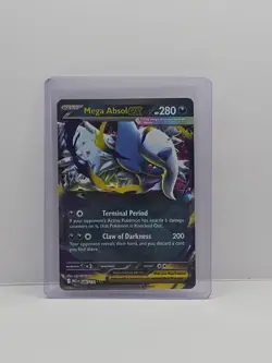 Mega Absol ex 086/132 Mega Evolution Pokemon TCG - Image 1