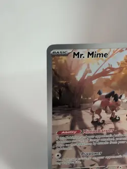 Mr. Mime Illustration Rare 179/165 Scarlet & Violet 151 Pokemon English NM+ - Image 5