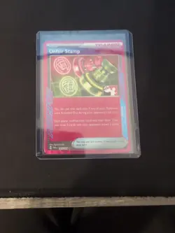 Pokemon TCG - Unfair Stamp 165/167 Twilight Masquerade Play! Prize Pack Stamped - Image 1