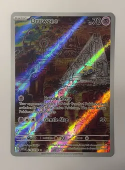Pokemon Drowzee 210/198 SV01: Scarlet & Violet Full Art Illustration Rare Holo - Image 1