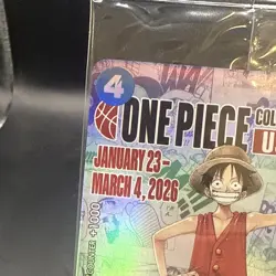 🔥One Piece Monkey D. Luffy US Voyage College Basketball Promo Card - SEALED🔥 - Image 3