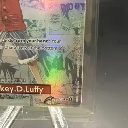 🔥One Piece Monkey D. Luffy US Voyage College Basketball Promo Card - SEALED🔥 - Image 5