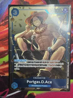 Portgas.D.Ace (Tin Pack Set Vol. 2) P-074 One Piece Promotion Cards Foil - Image 1