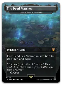 The Dead Marshes - Urborg, Tomb of Yawgmoth #375 NM Lord of the Rings Magic MTG - Image 1