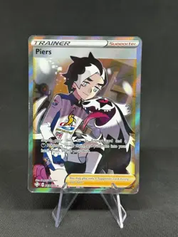 Piers - 069/072 - Pokemon Shining Fates Sword & Shield Full Art Rare Card NM - Image 1