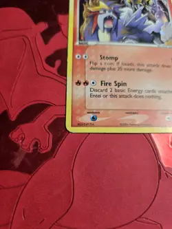 MP- Entei 1/17 POP Series 2 Holo VINTAGE 2006 Pokemon Card - Image 3