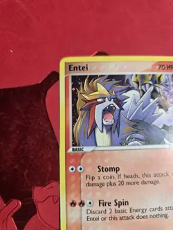 MP- Entei 1/17 POP Series 2 Holo VINTAGE 2006 Pokemon Card - Image 4