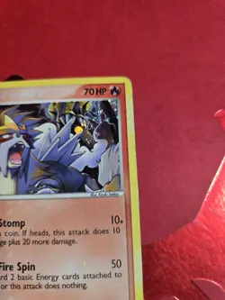 MP- Entei 1/17 POP Series 2 Holo VINTAGE 2006 Pokemon Card - Image 5