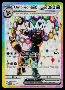 Pokemon Card - Umbreon ex - 176 Scarlet & Violet Promo SVP 176 Holo Promo - Image 1