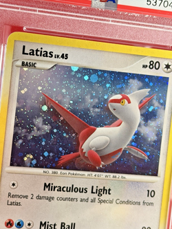 2008 Pokemon Pop Series 7 LATIAS Holo Card #3 PsA 6 - Image 3