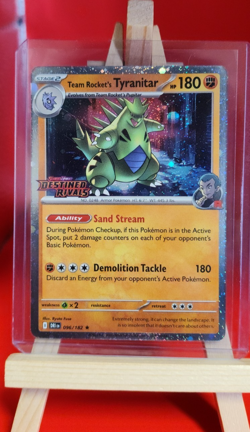 Team Rocket's Tyranitar (Prerelease) 096/182 Miscellaneous Cards & Products Holo - Image 1