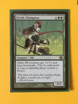 Magic: The Gathering Elvish Champion Rare Green Creature Duels Planeswalkers 60 - Image 1