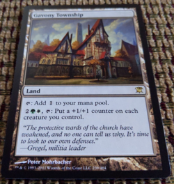 Gavony Township – Innistrad (2011) - NM – Commander / EDH Staple Land | Rare MTG - Image 2