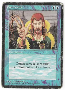 ►Magic-Style◄ MTG - Counterspell - French Revised FBB - Poor - Image 1