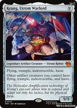 Krang, Utrom Warlord [TMT - 175] - NM [Foil] TCG MTG - Image 1