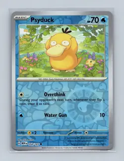 Psyduck 054/165 Common 151 Pokemon Reverse Holo Lightly Played - Image 1