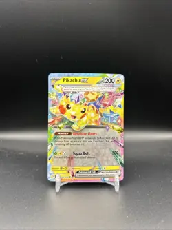 Pikachu EX Pokemon Surging Sparks Scarlet & Violet 057/191 Double Rare NM - Image 1