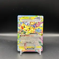 Pikachu EX Pokemon Surging Sparks Scarlet & Violet 057/191 Double Rare NM - Image 2