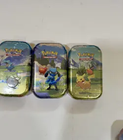 Pokemon Ascended Heroes Mini Tins 5x TCG - FULL SET / BRAND NEW SEALED - Image 2
